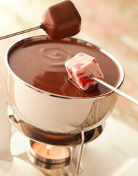 Fondue de helado.