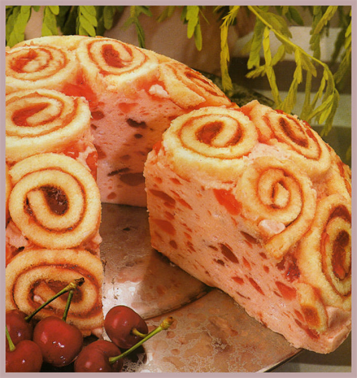 Torta de piononos helados.